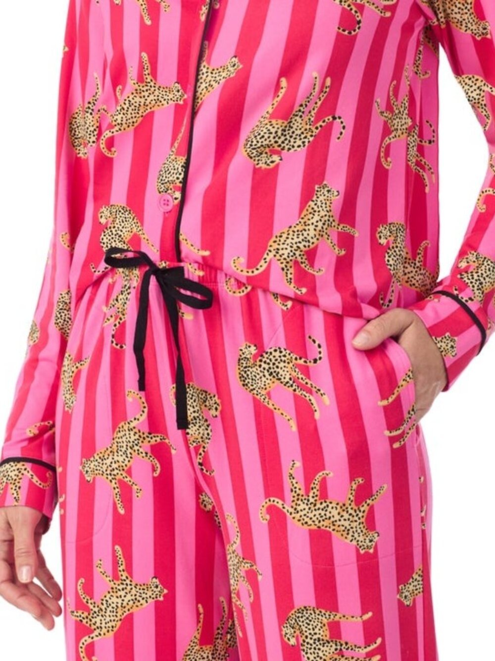 Room Service Women's Notch Collar PJ Set - Picture 6 of 6